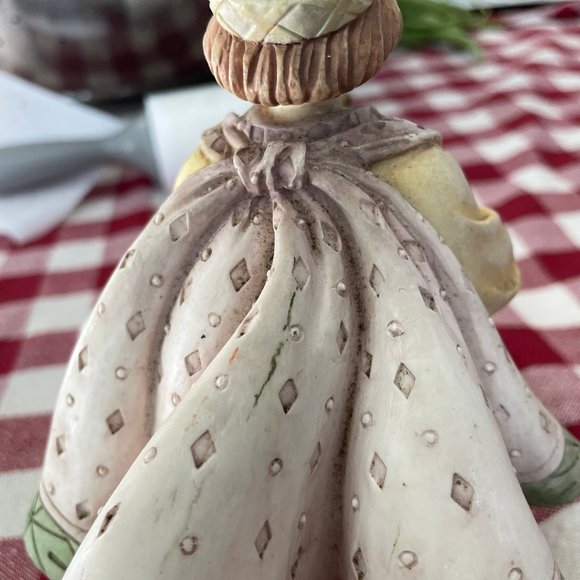 Vintage 1993 Enesco Born Unto Us Kneeling Wise Man Nativity Set Piece Santiago - Picture 4 of 5